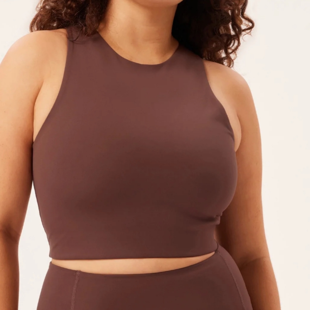 Girlfriend Collective Dylan Tank Bra - small